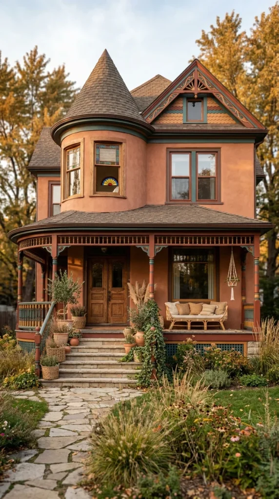 Should You Pair Victorian Trim With Boho Furniture?