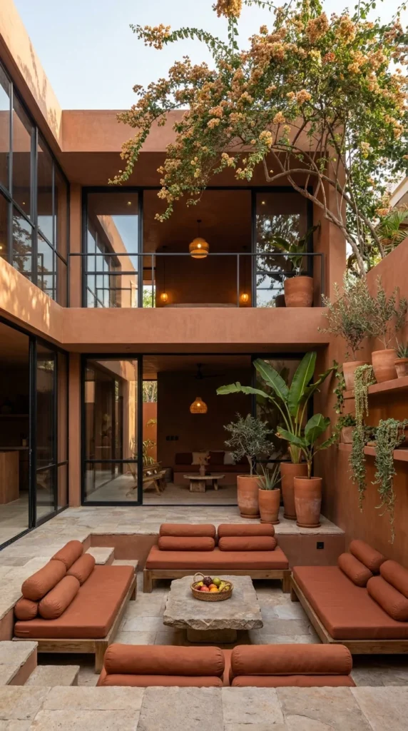 Should You Build a Sunken Lounge Into Your Courtyard