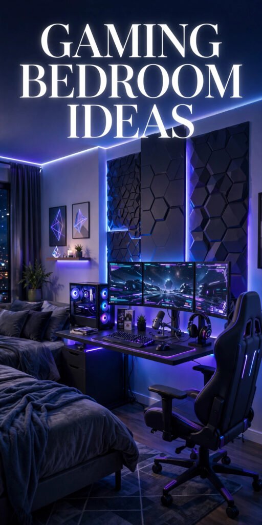 Gaming Bedroom Ideas That Make Gaming Spaces Look Seriously Cool