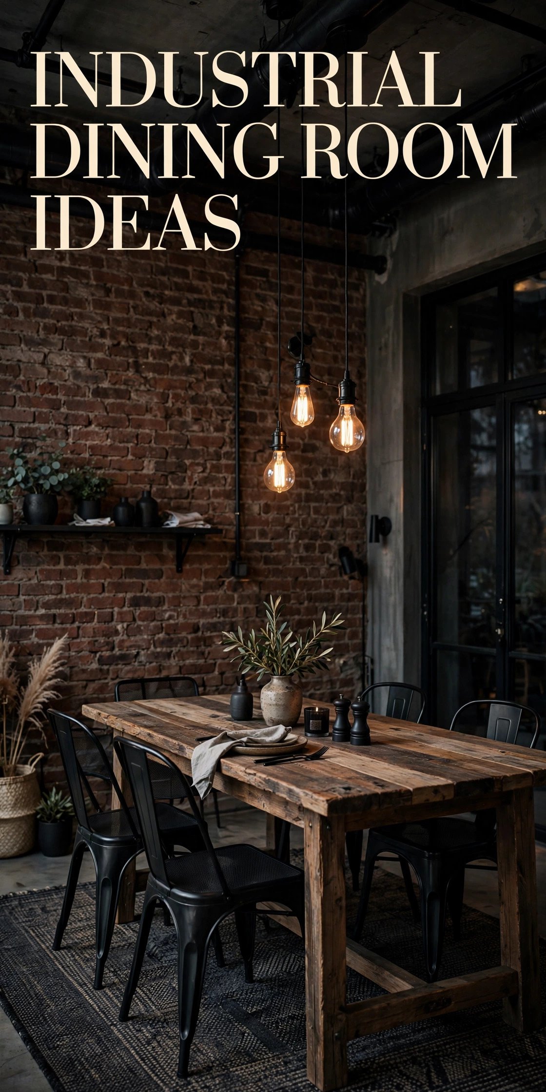Industrial Dining Room Ideas That Blend Raw Character With Modern Style